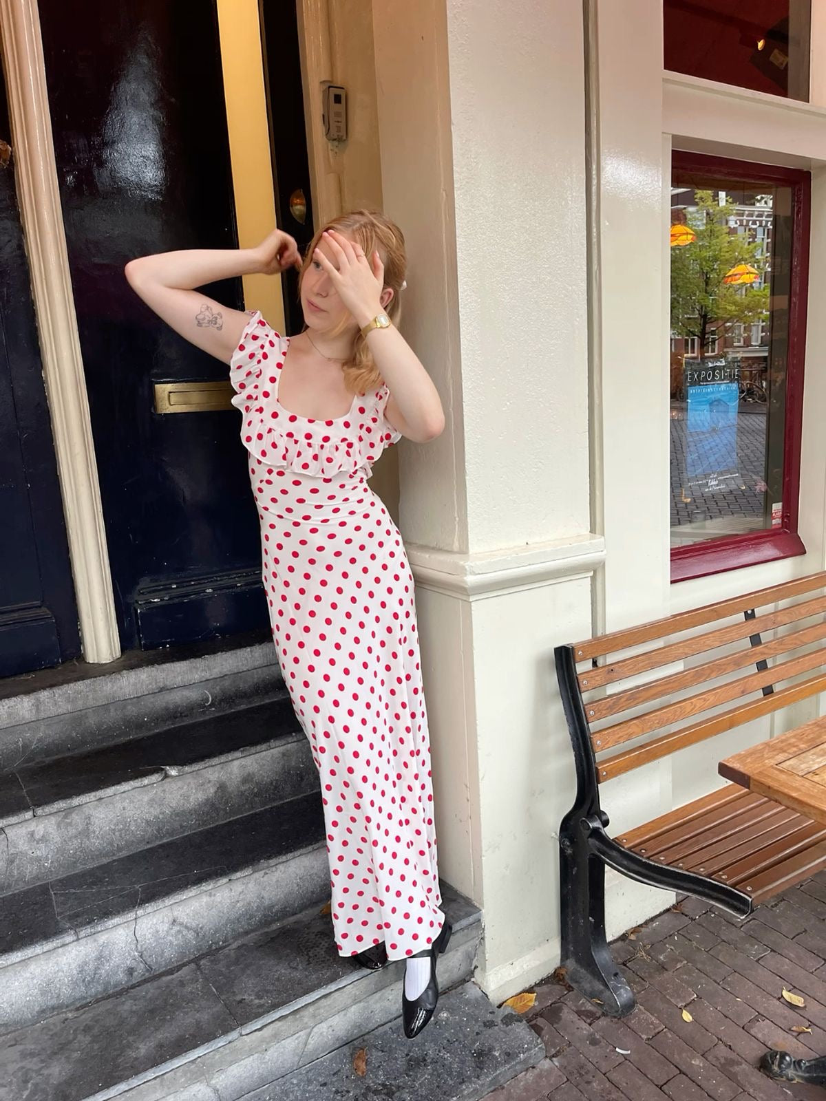 Petra Polka Dot Dress