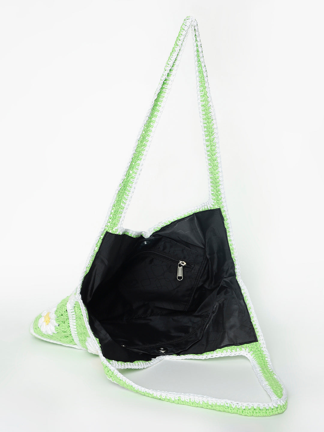 Gigi Handmade Handbag - GreenWhite