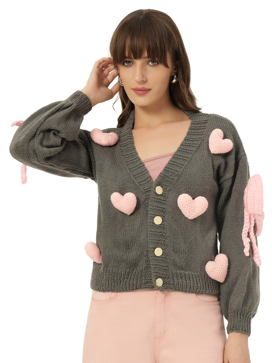 Tibet Heart Cardigan