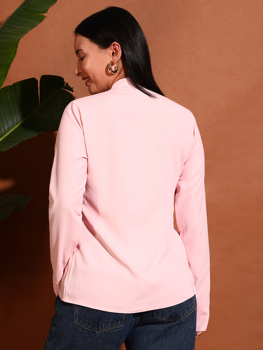 Young Rose Pastel Shirt - Pink