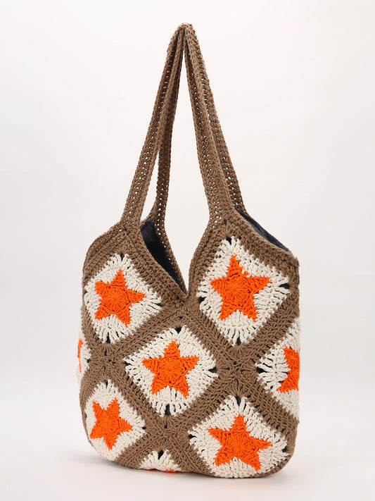 Afro-Star Handmade Tote Bag