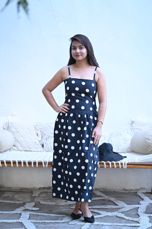 Neroni Polka Dot Dress