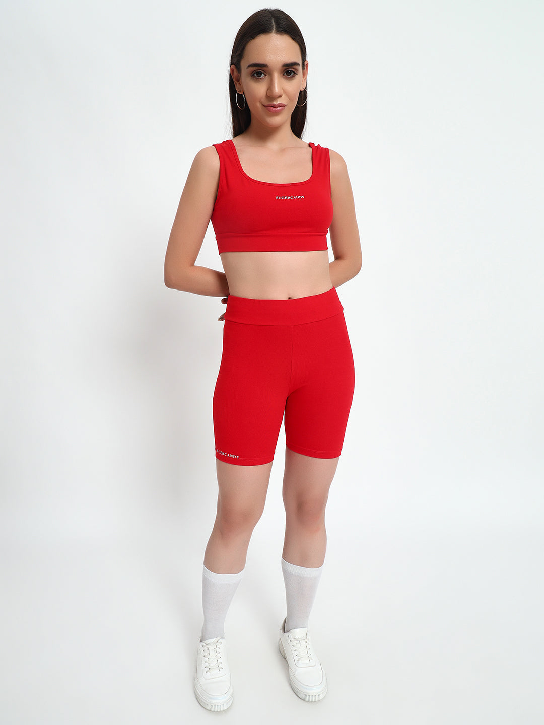 Red Chic Sporty Co-ord Set