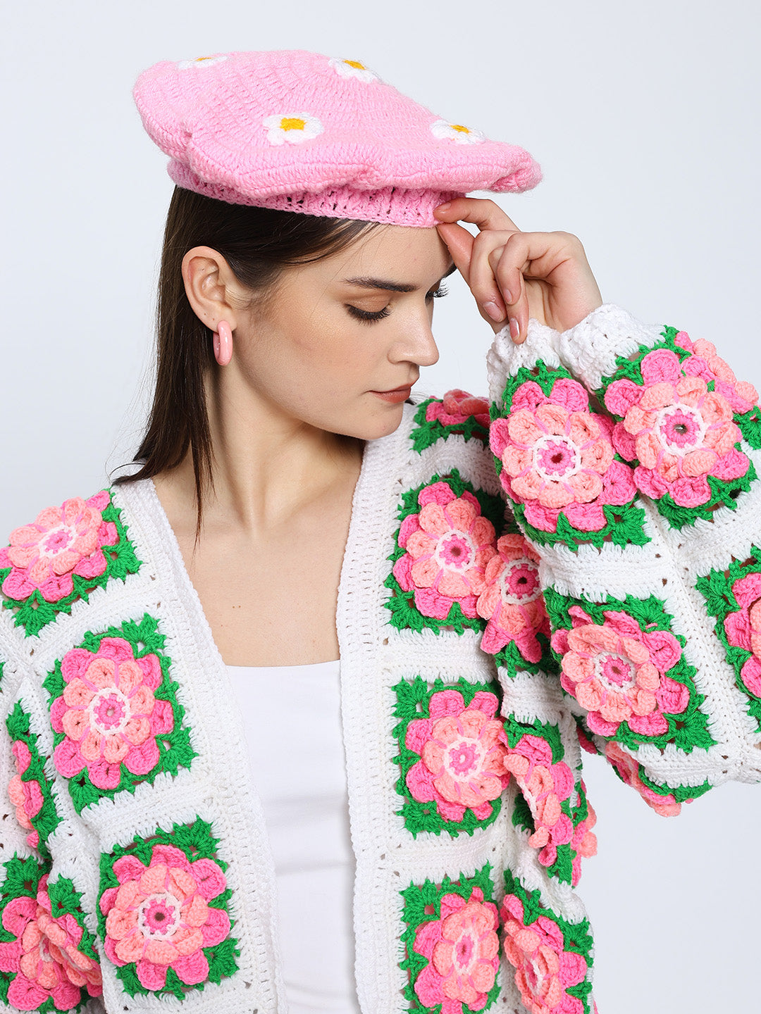 Elie Daisy Beret