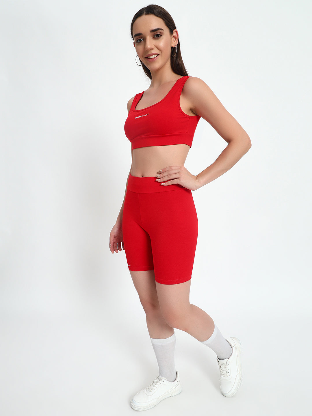 Red Chic Sporty Co-ord Set