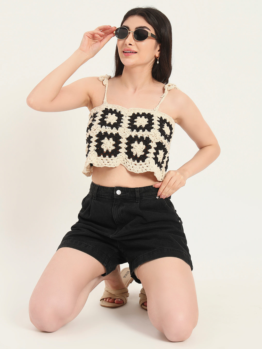 Bloomline Crochet Handmade Top