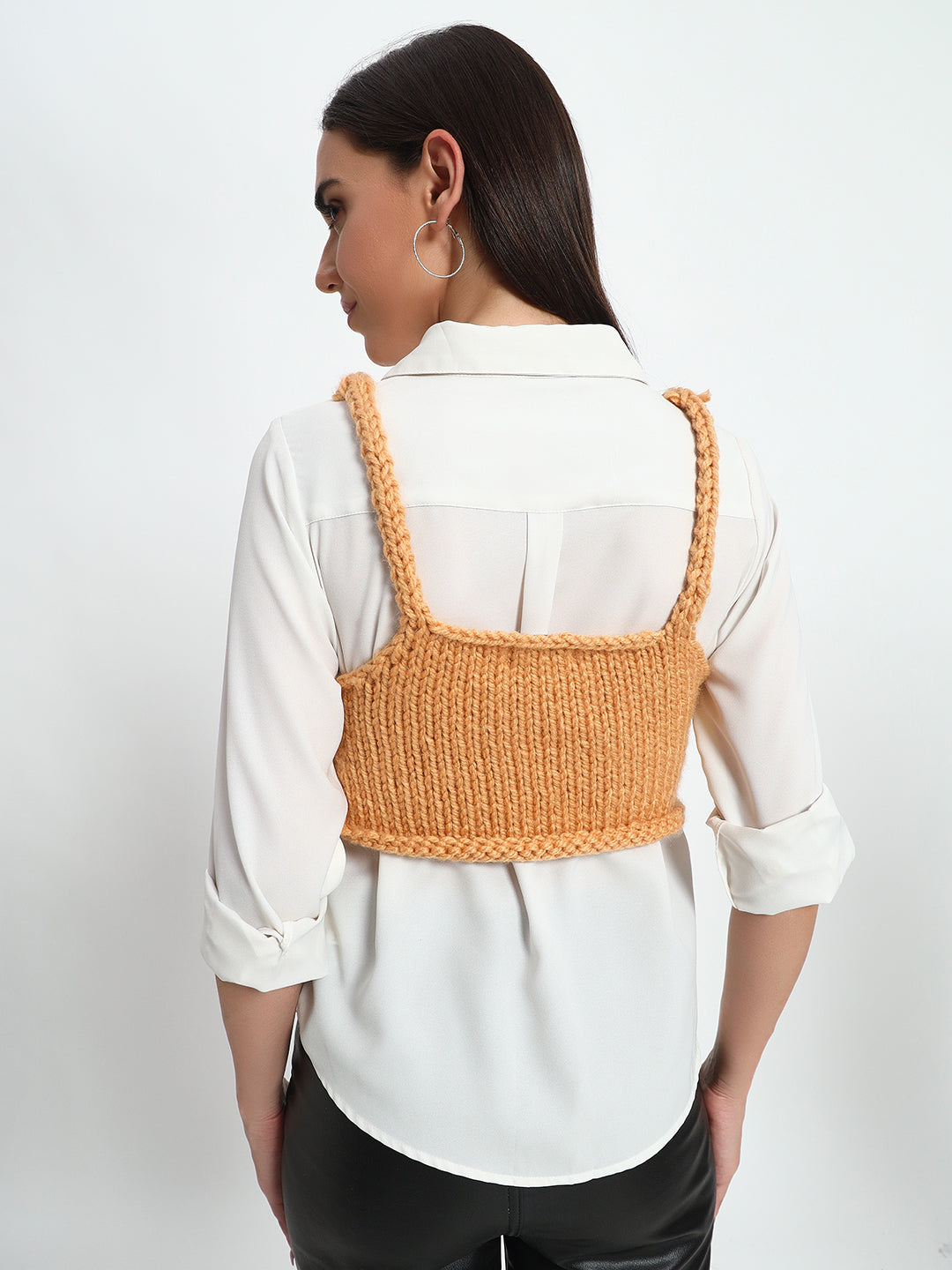 Beige Chunky Tube Top