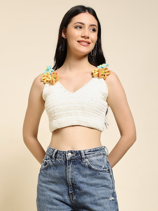 Mona Lisa Handmade Crochet Top