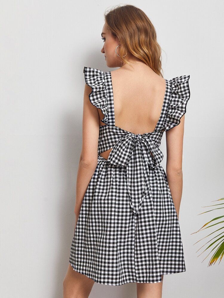 Scarlett Ghingham Dress