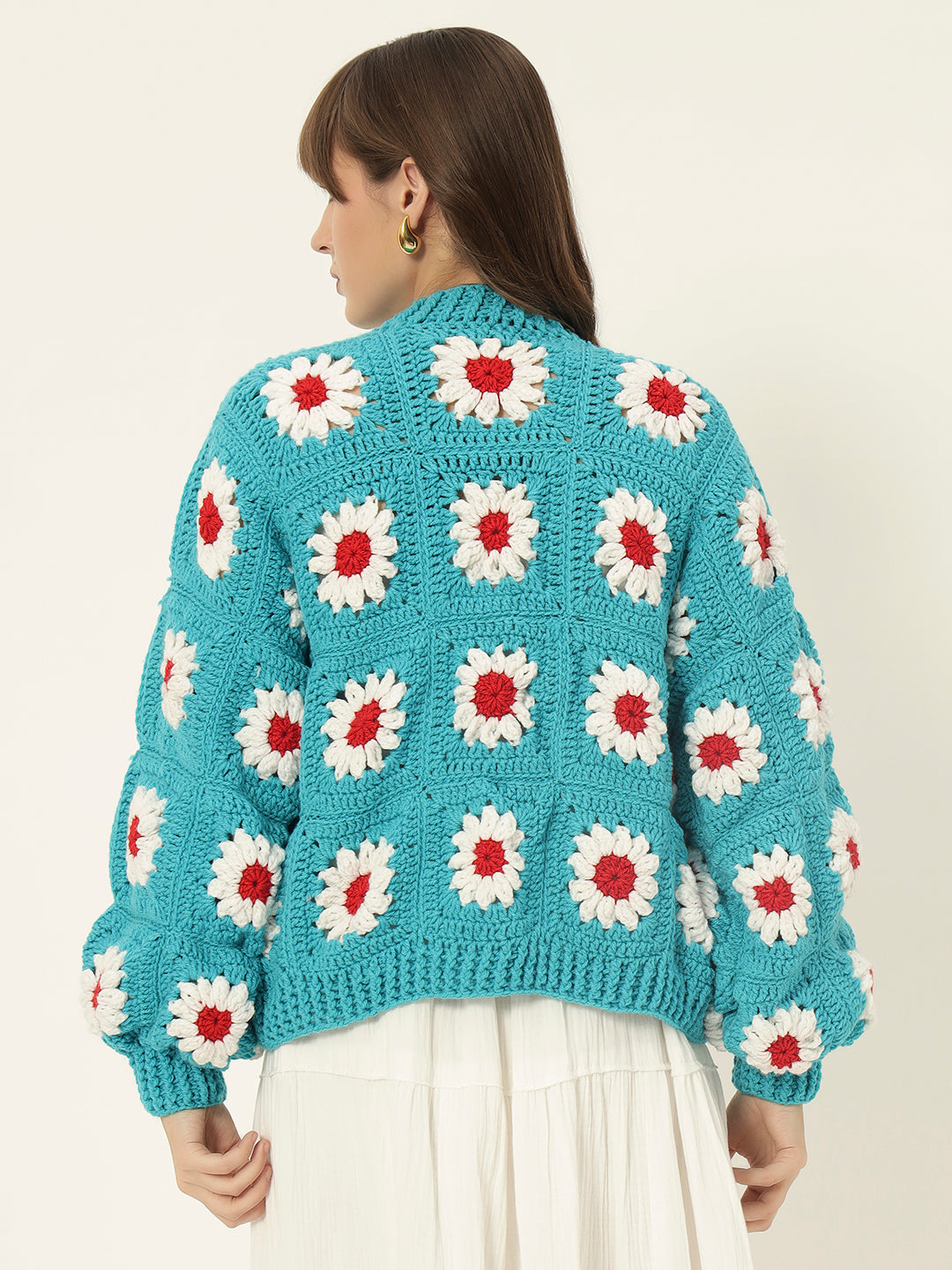 Vancouver Picnic Cardigan - SkyBlue