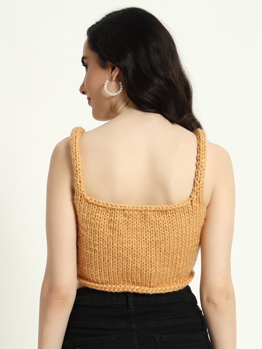 Beige Chunky Tube Top