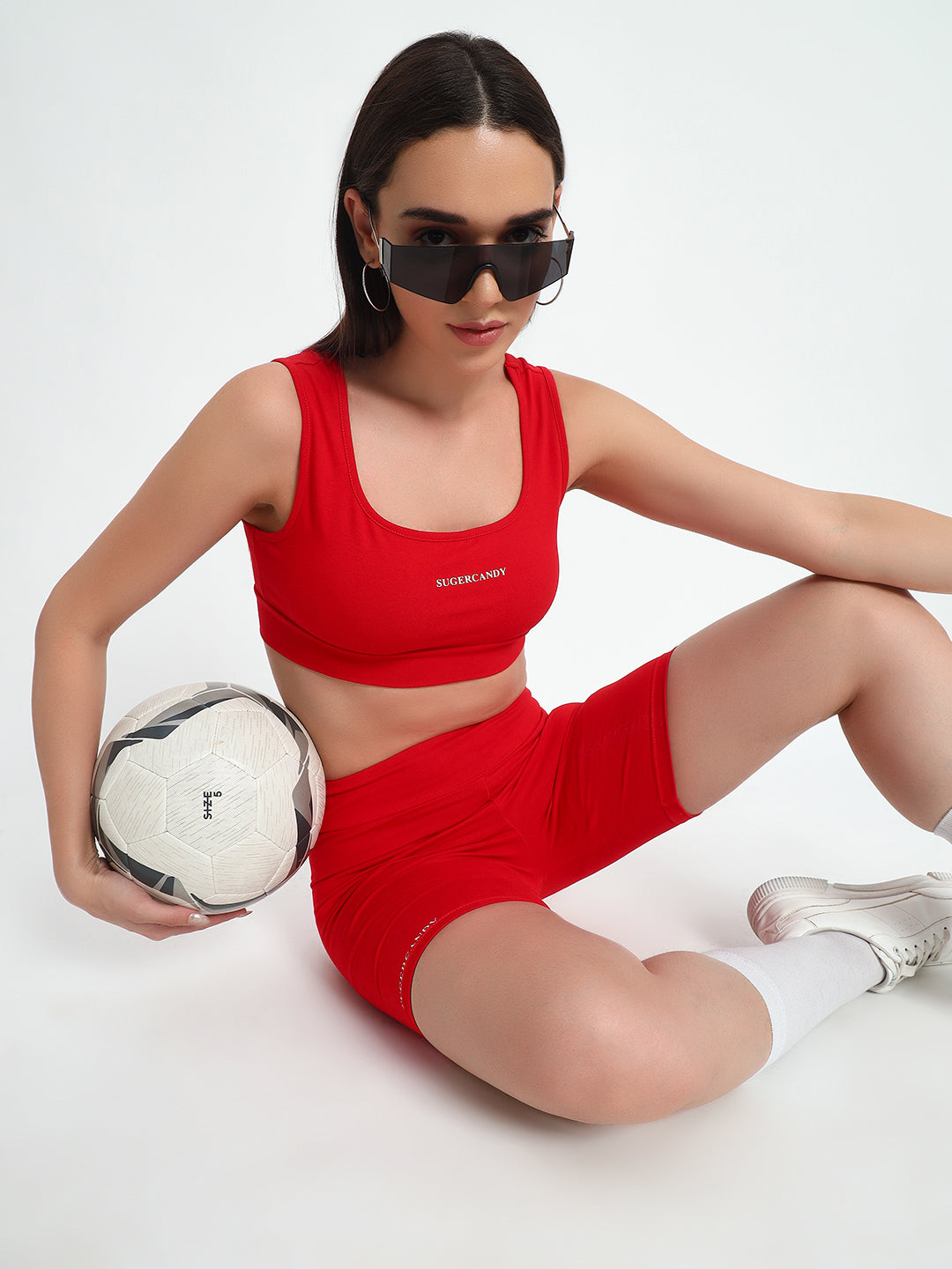 Red Chic Sporty Co-ord Set