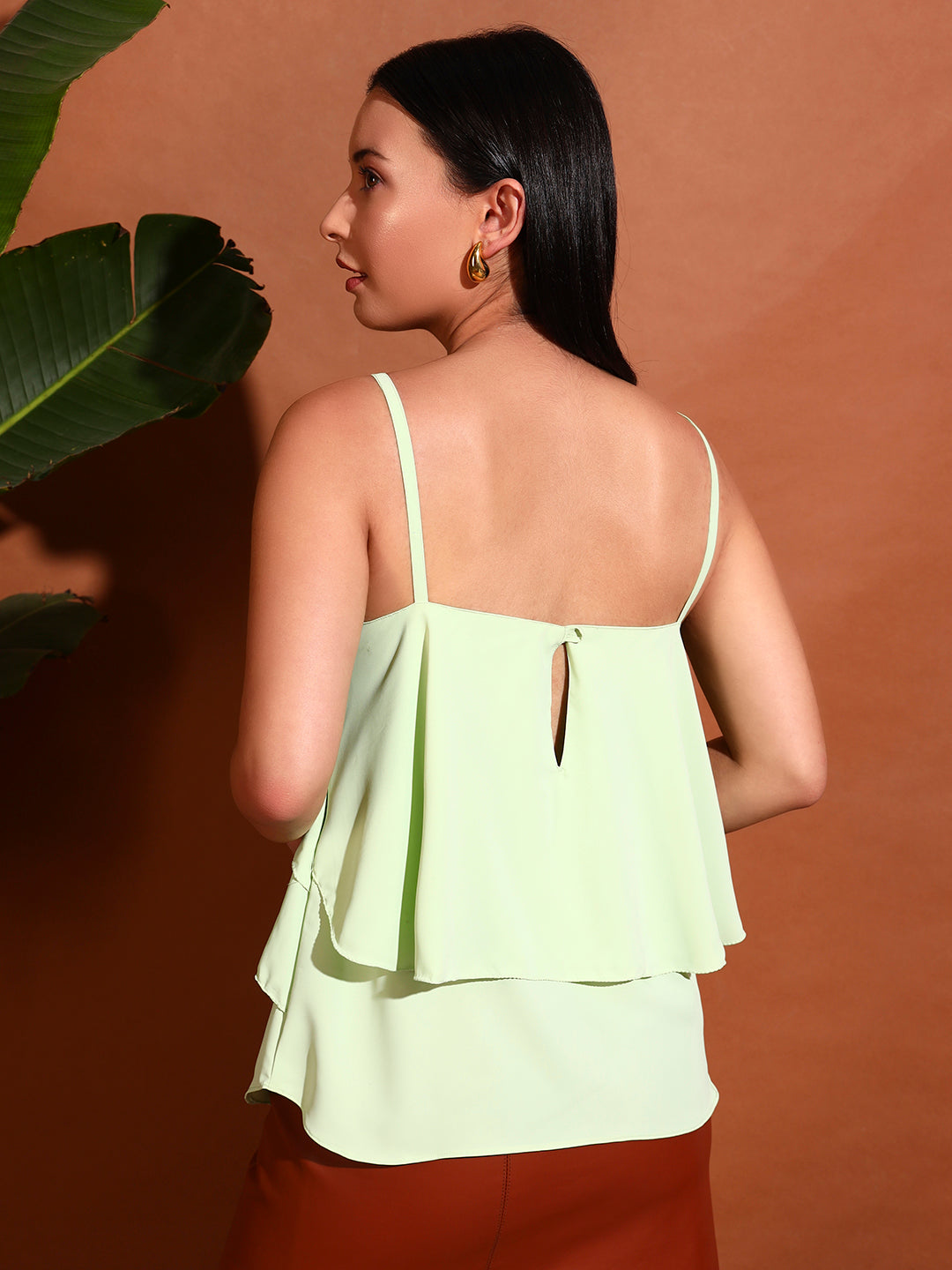 Irish Rose Top - Green