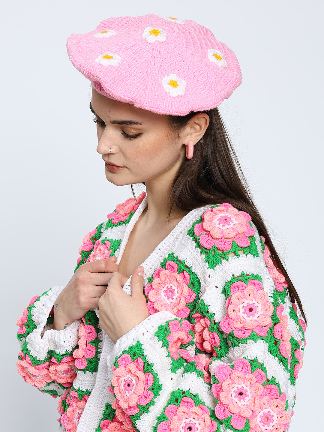 Elie Daisy Beret