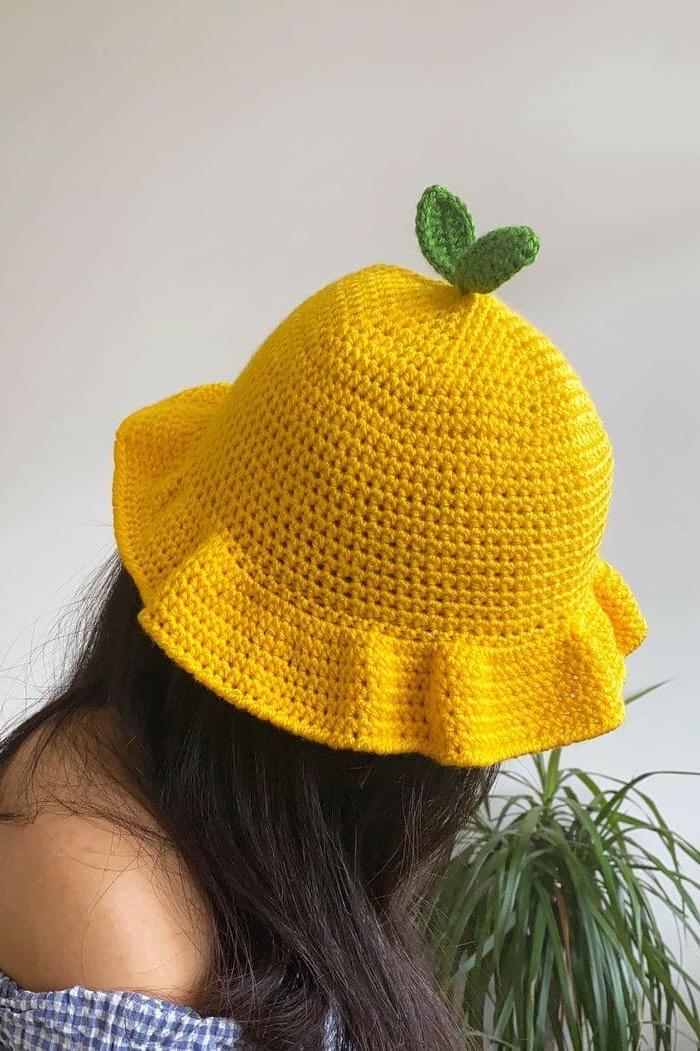 Lemon Bucket Hat - SUGERCANDY