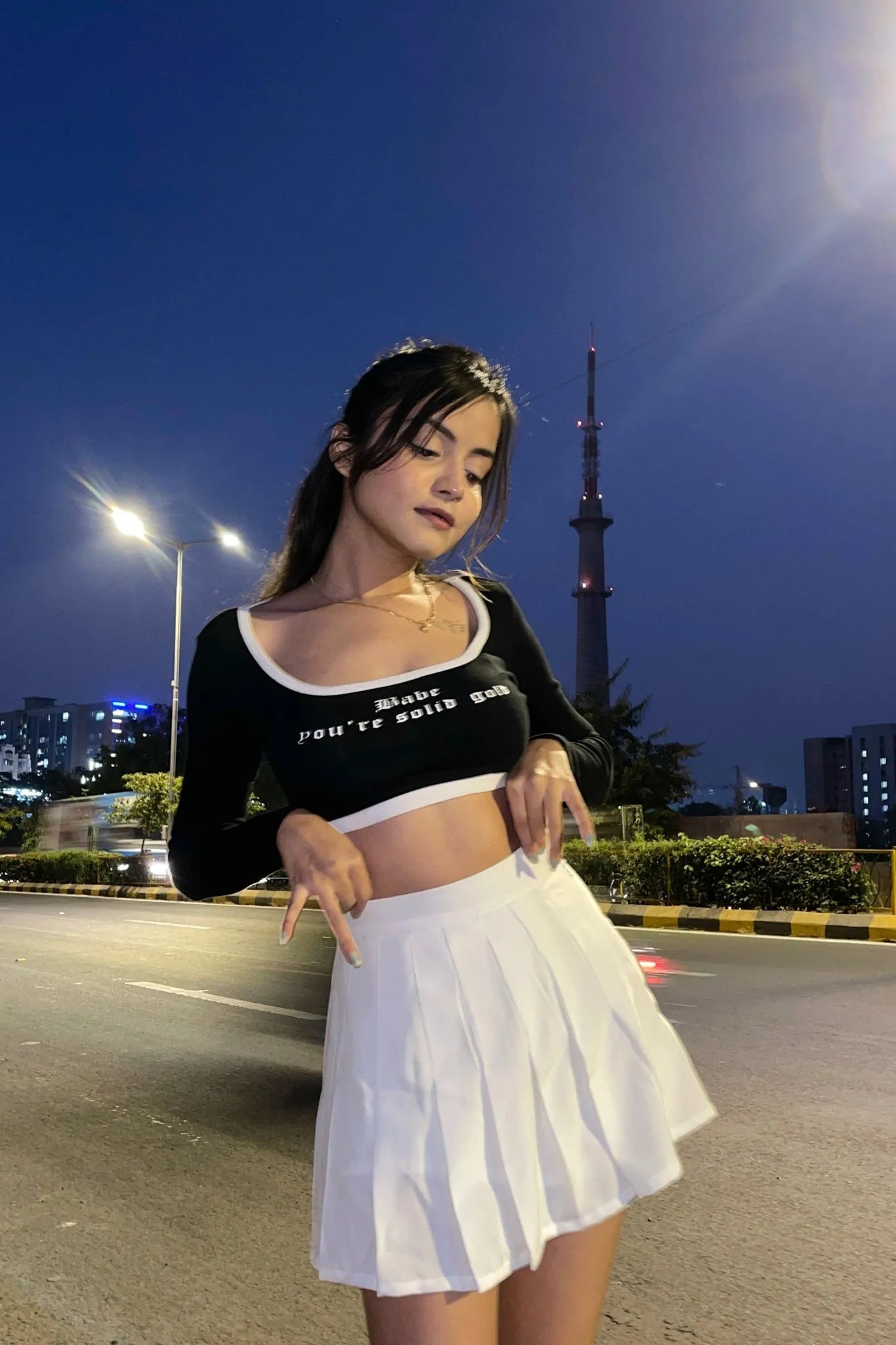 REVIEW FOR SWEET TALL WAIST TENNIS SKIRT YV40147
