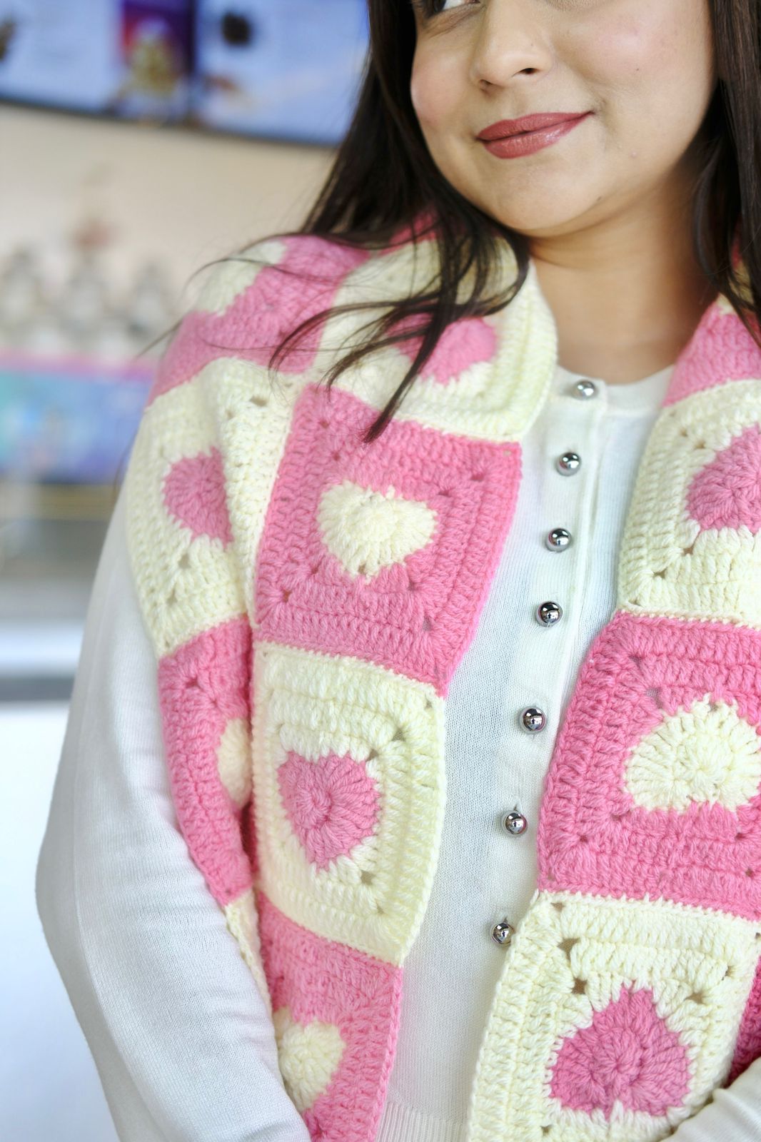 Love aesthetic scarf