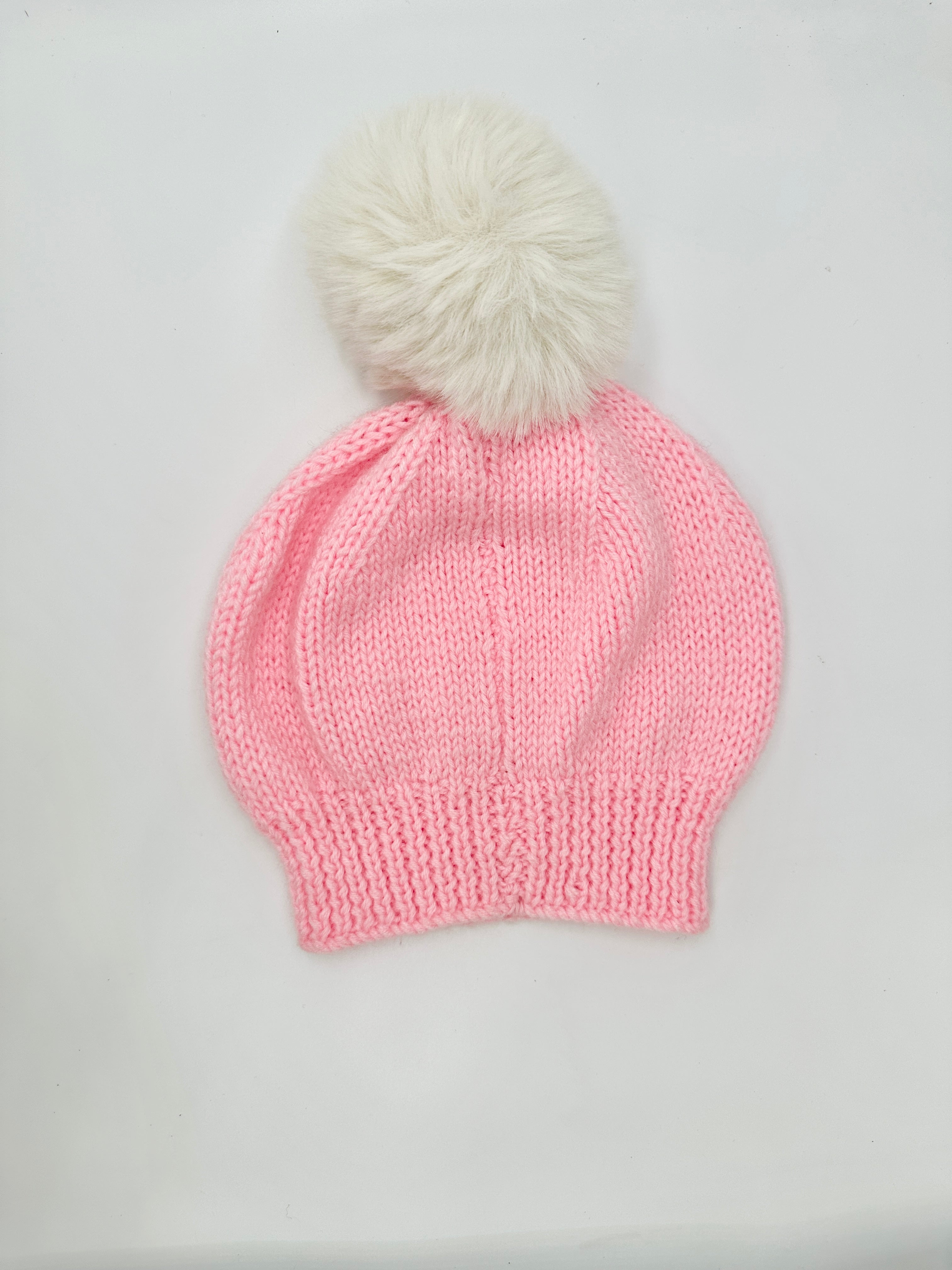 Pink Heart Beanie