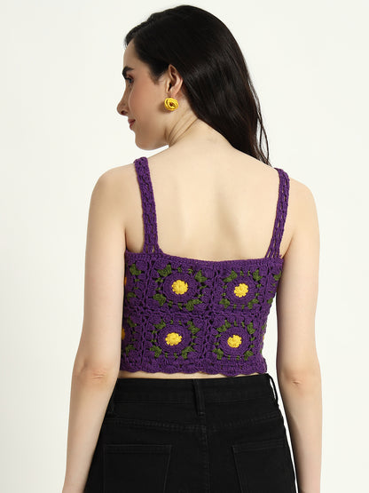 Plum Daisy Handmade Top