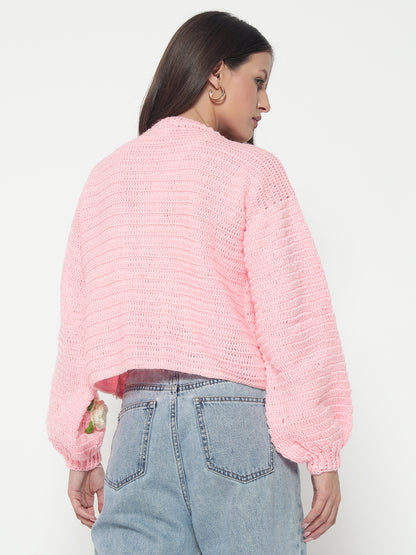 Polar Rose Cardigan