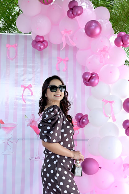 Paris Polka Dot mini Dress