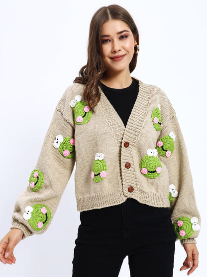 Froggy Cardigan