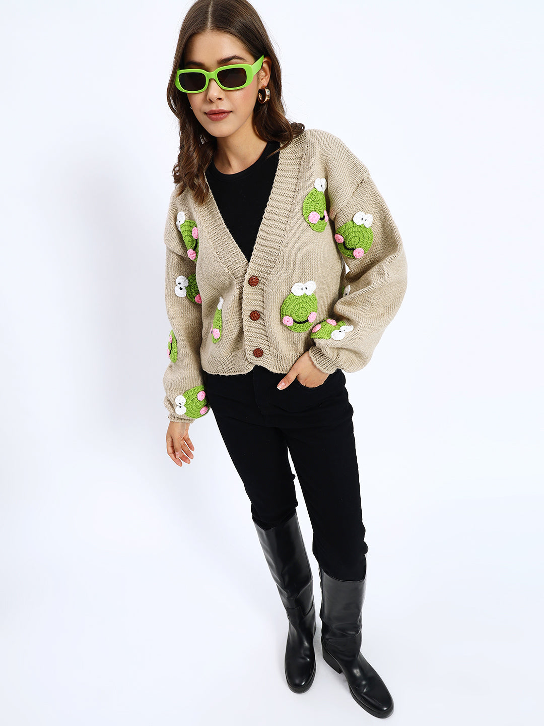 Froggy Cardigan