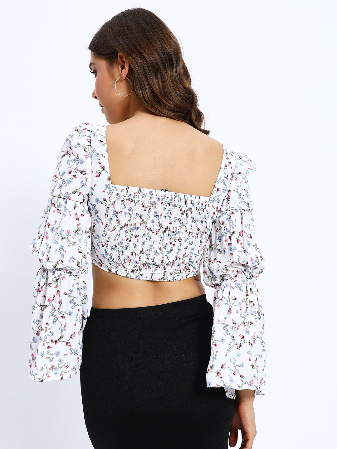 White Tulip Flyer Sleeves Top