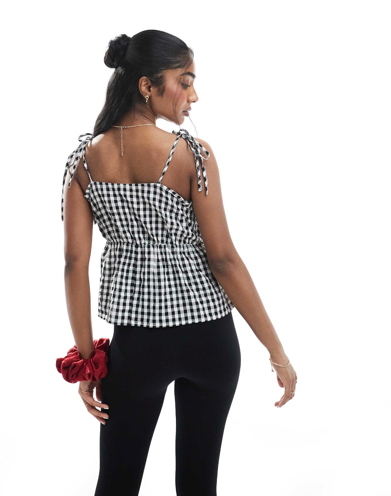 Indie Glace Ghingham Top