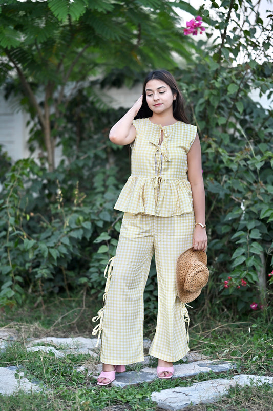 Irena Mustard coord set