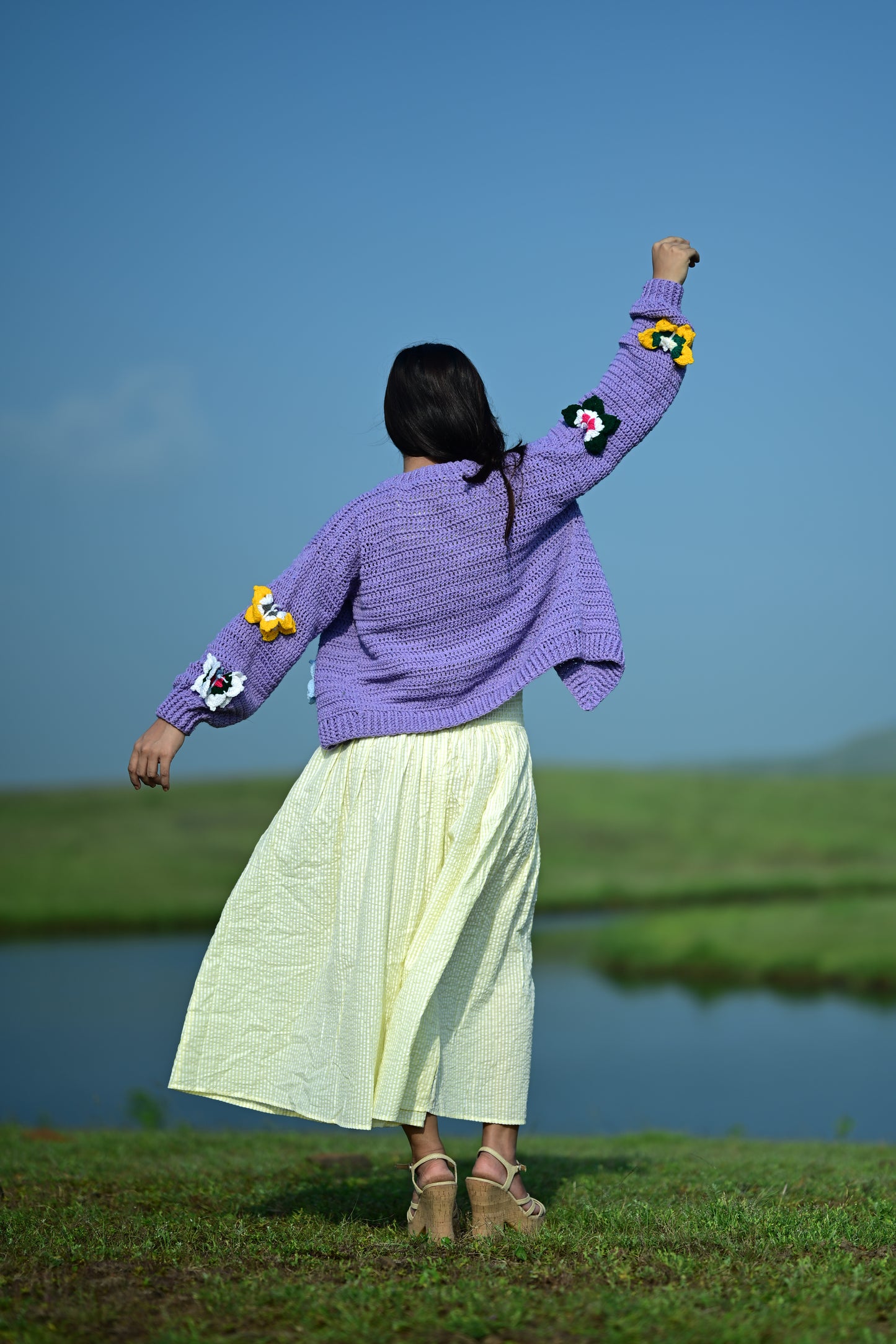 Purple Butterfly Cardigan 🦋