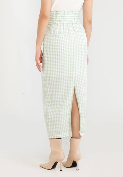 Scandi Ghingham Long Skirt