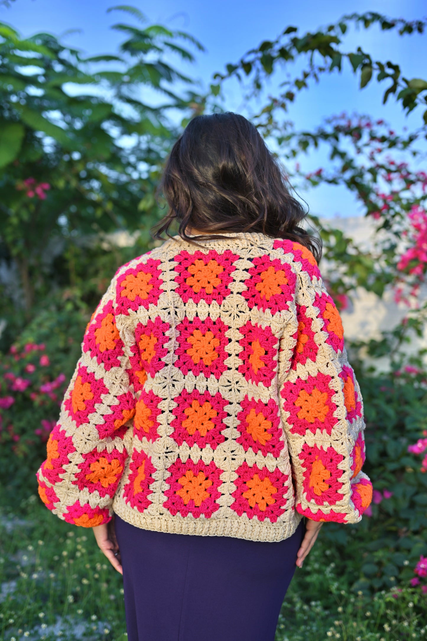 Blush Chunky cardigan
