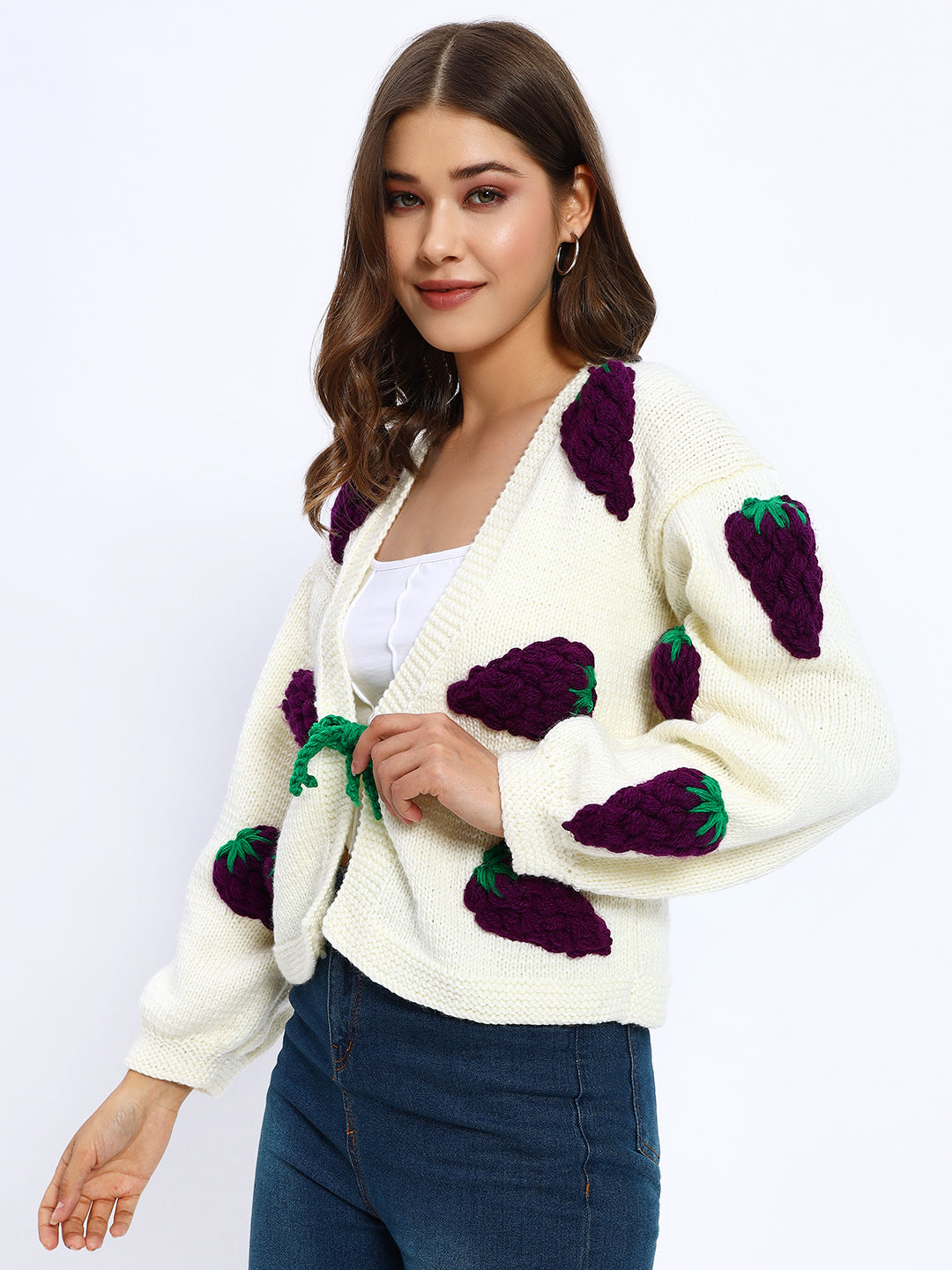 Berry Cardigan