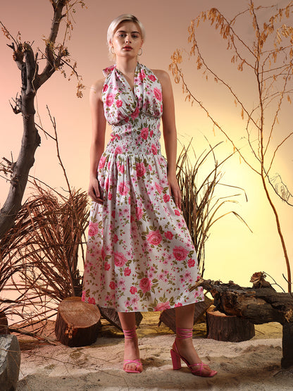 Andria Floral Dress