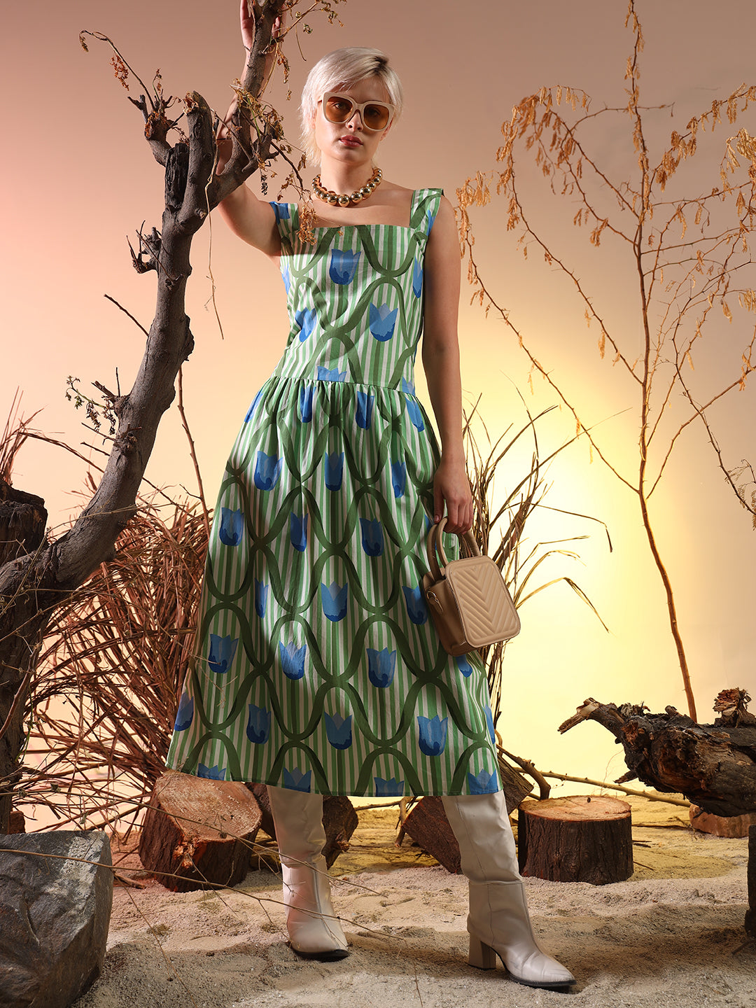 Armenia Floral Dress