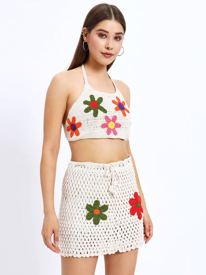 Water baby Crochet Skirt