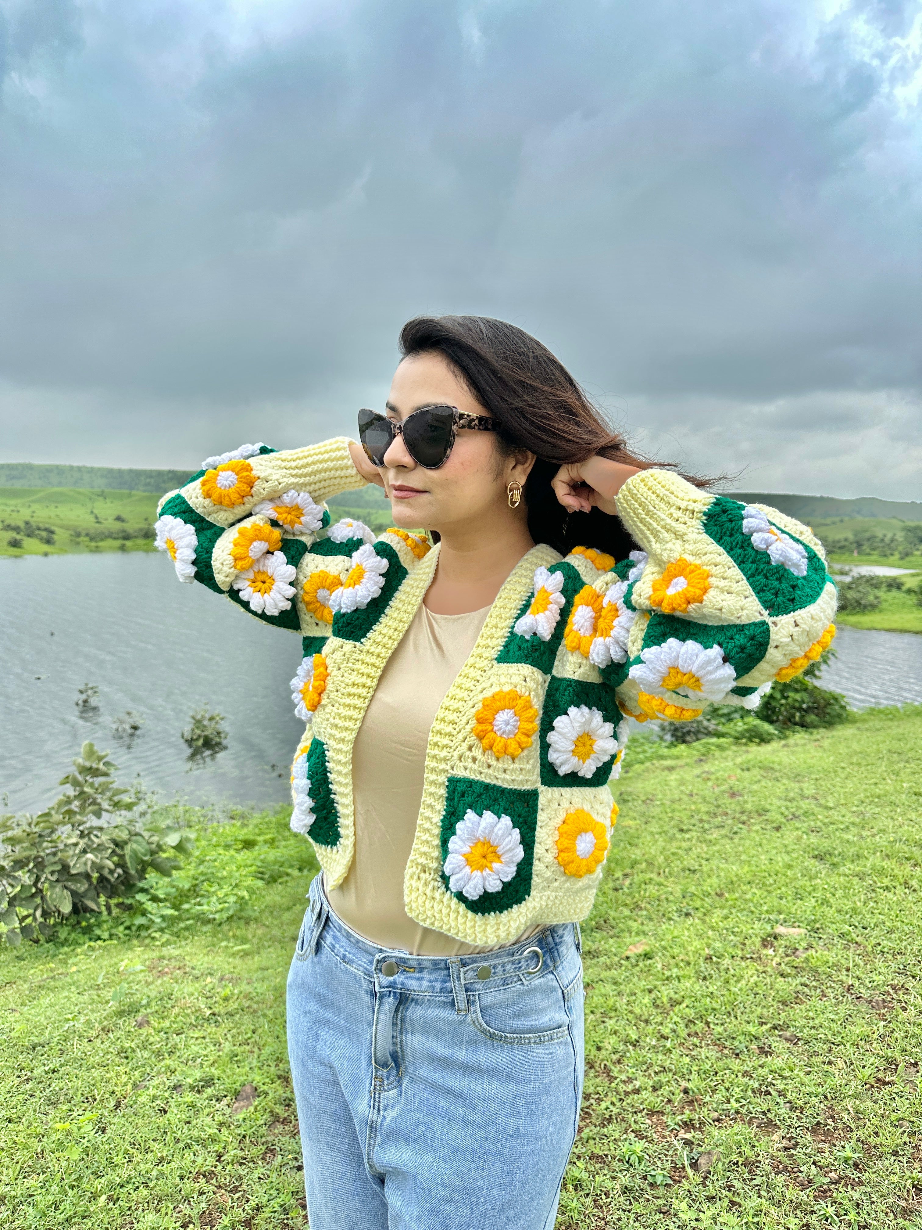 Helios Sunshine Handmade Cardigan