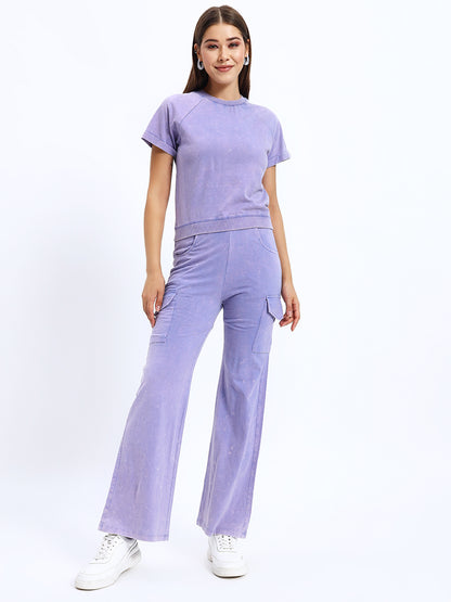 Shady Purple Co-ord Set