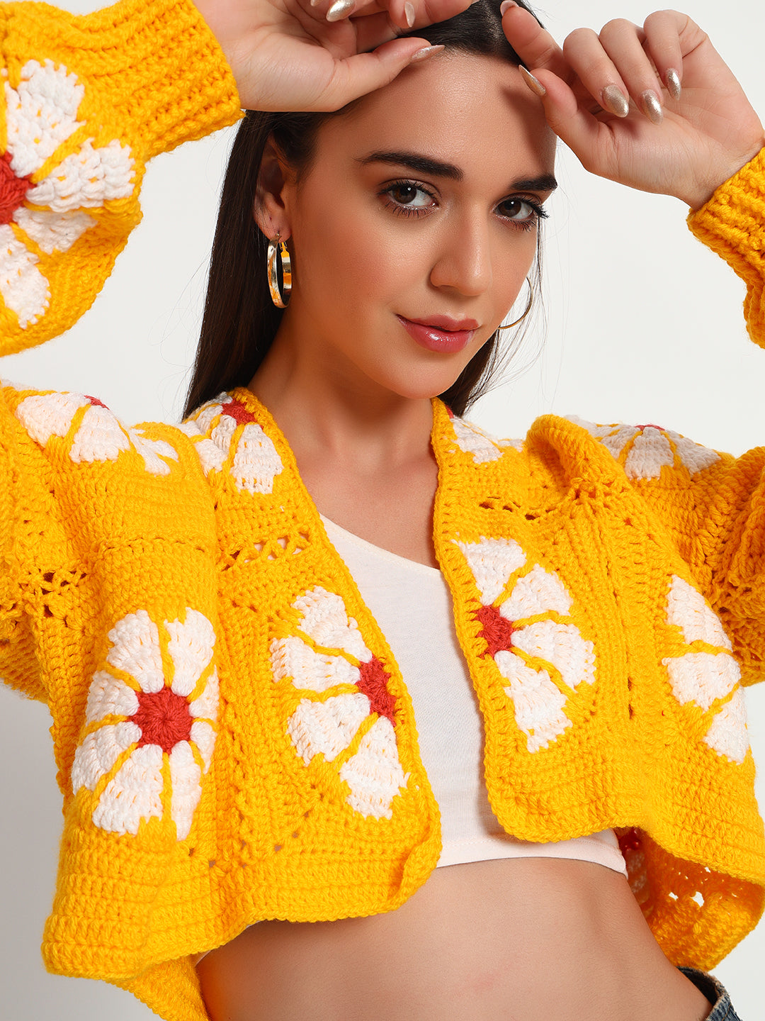 Bulgaria Yellow Cardigan