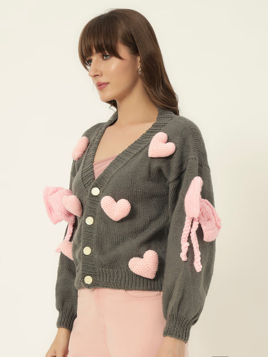 Tibet Heart Cardigan