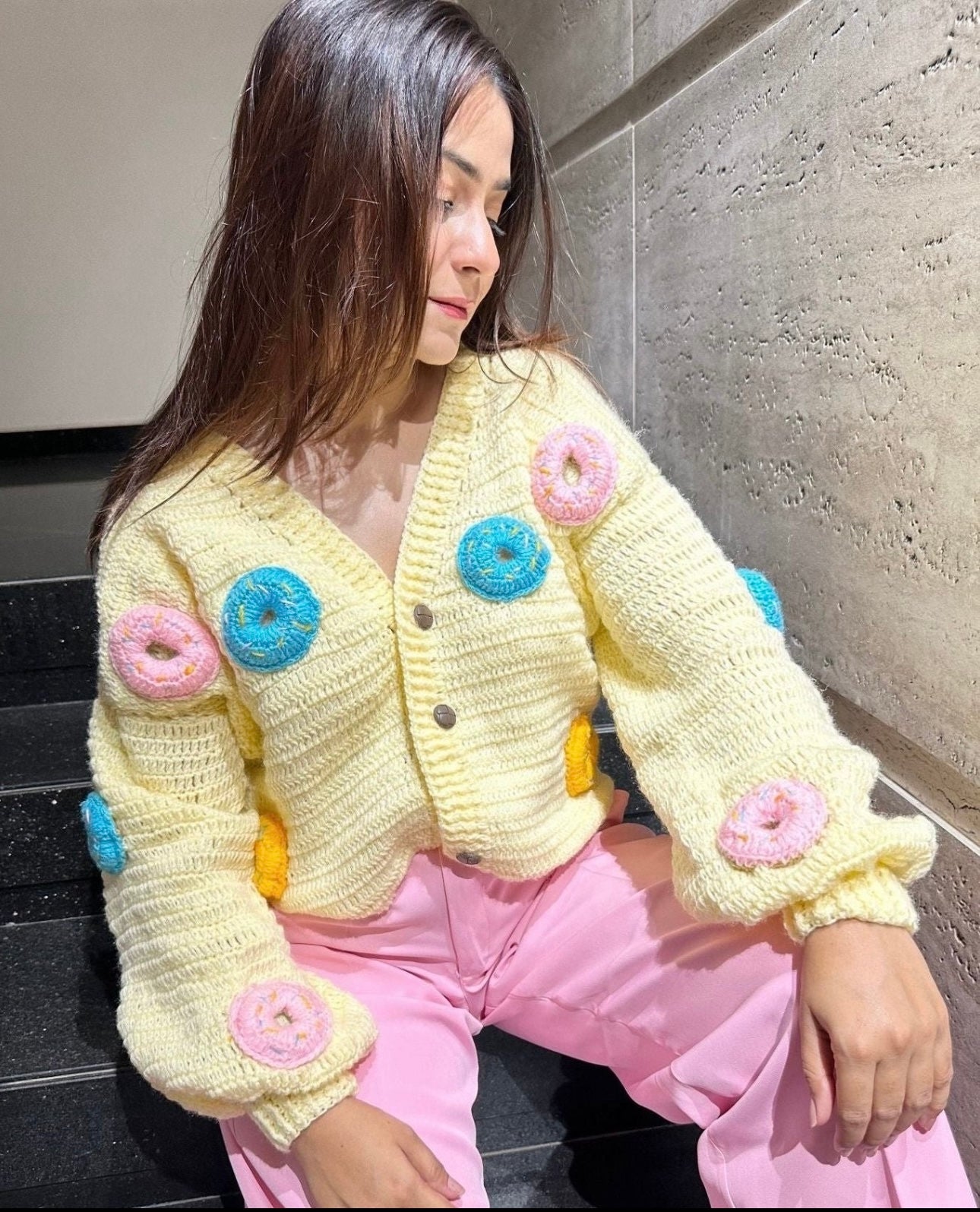 Donuts Cardigan