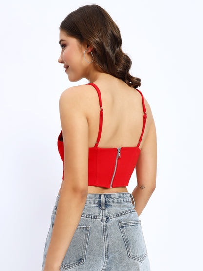 Victoria Red Corset