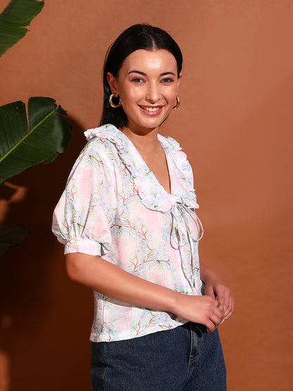 Calming Picnic Bow Shirt