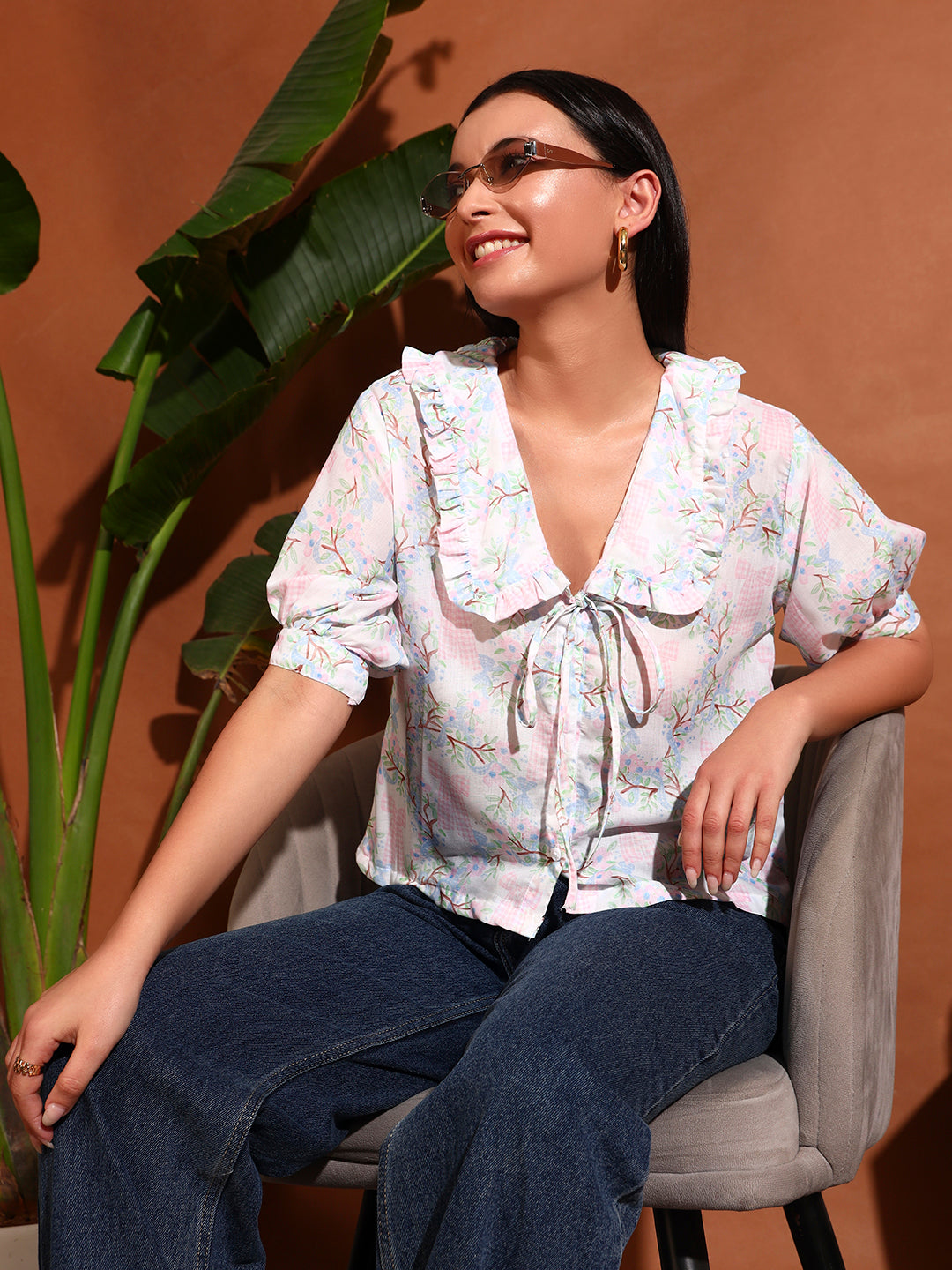 Calming Picnic Bow Shirt