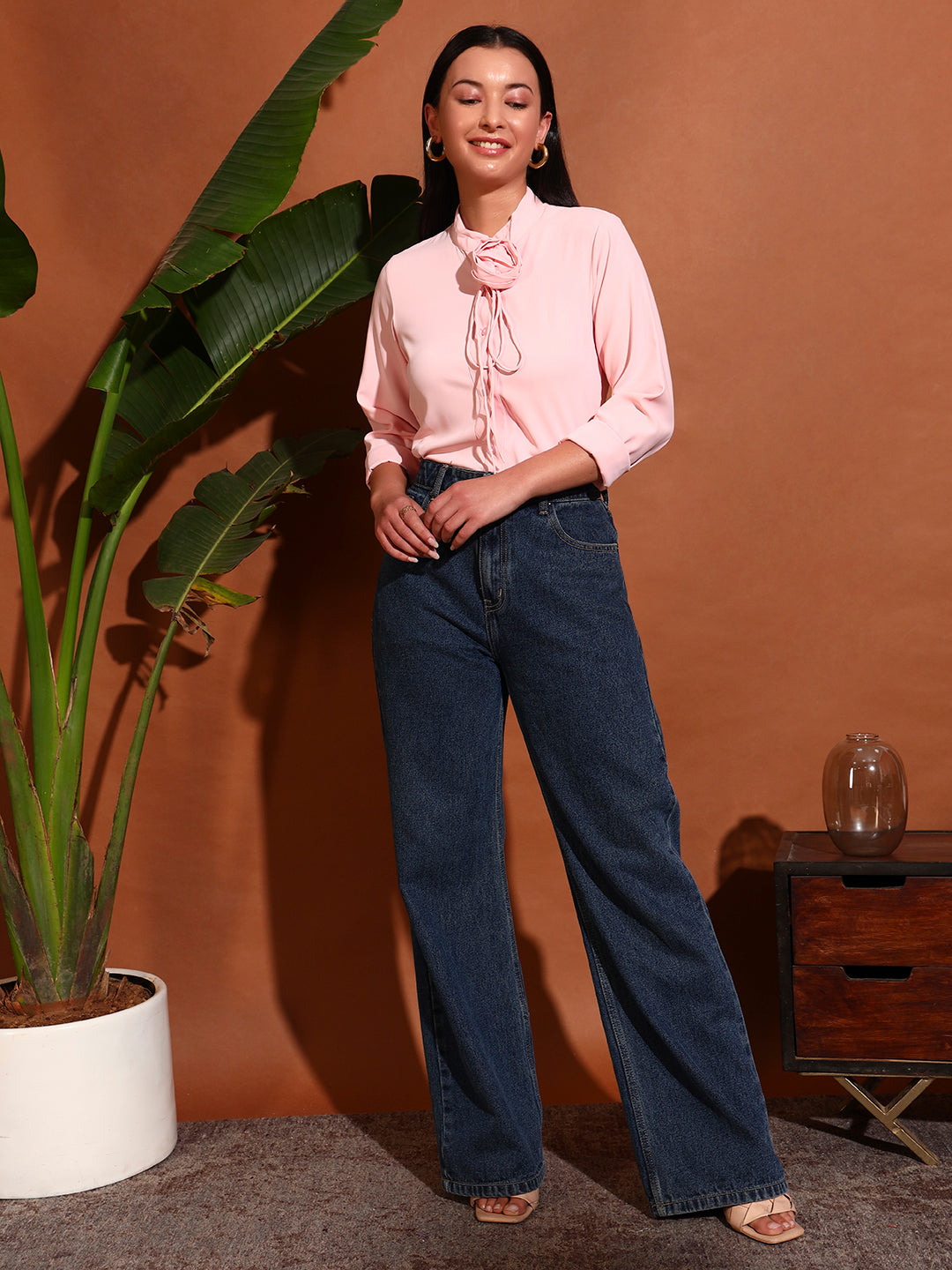 Young Rose Pastel Shirt - Pink