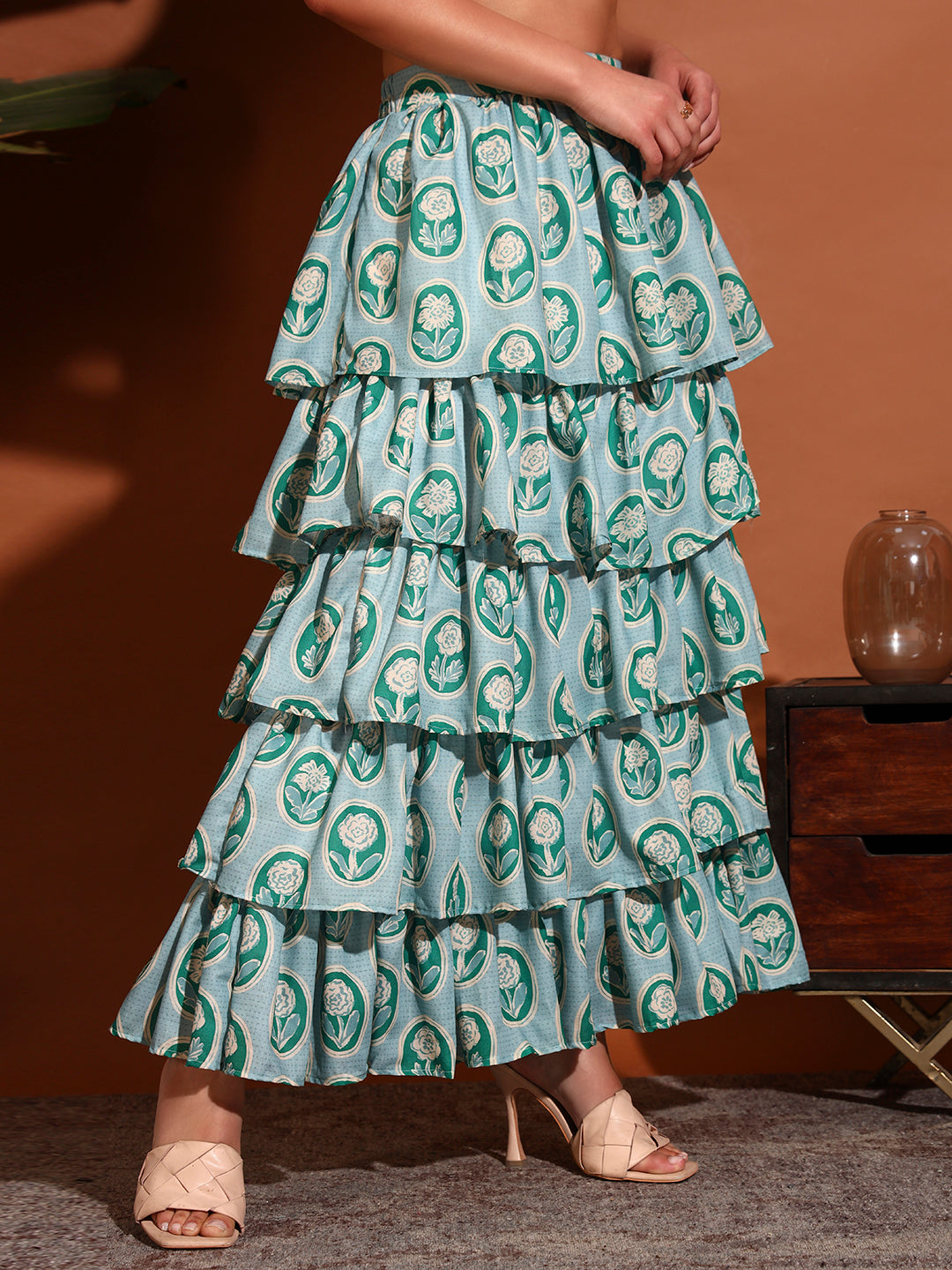 Spanish Flower Skirt