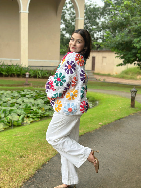 Cozy Daisy Cardigan