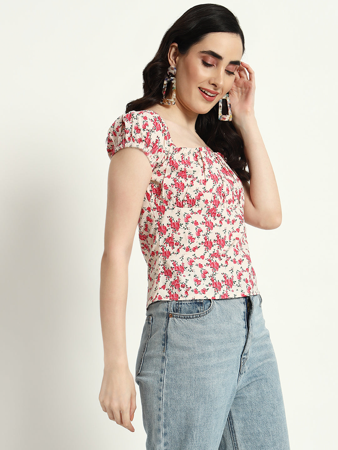 Dusted Rose Summer Top