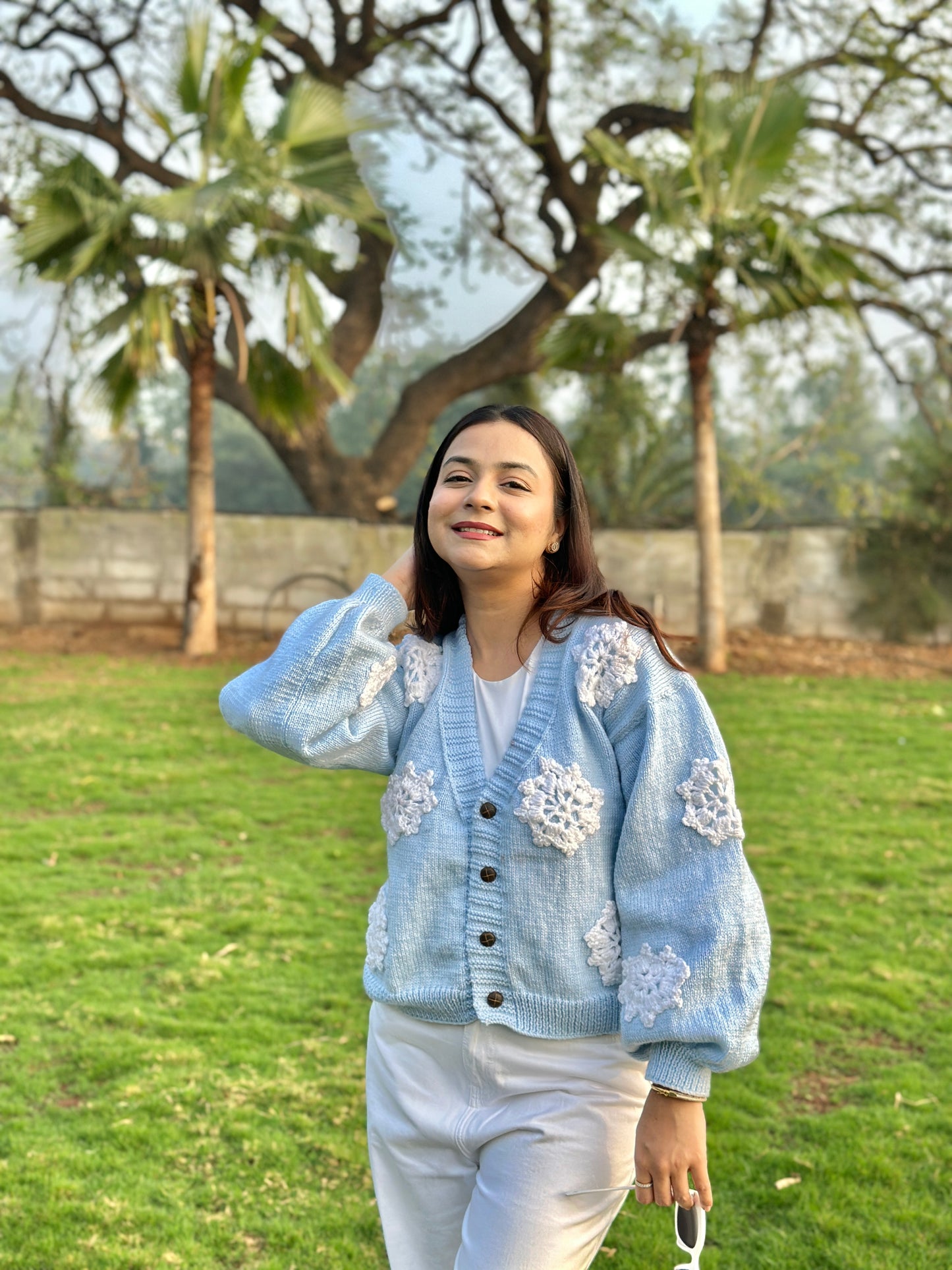 Snow Flake Wonderland Cardigan